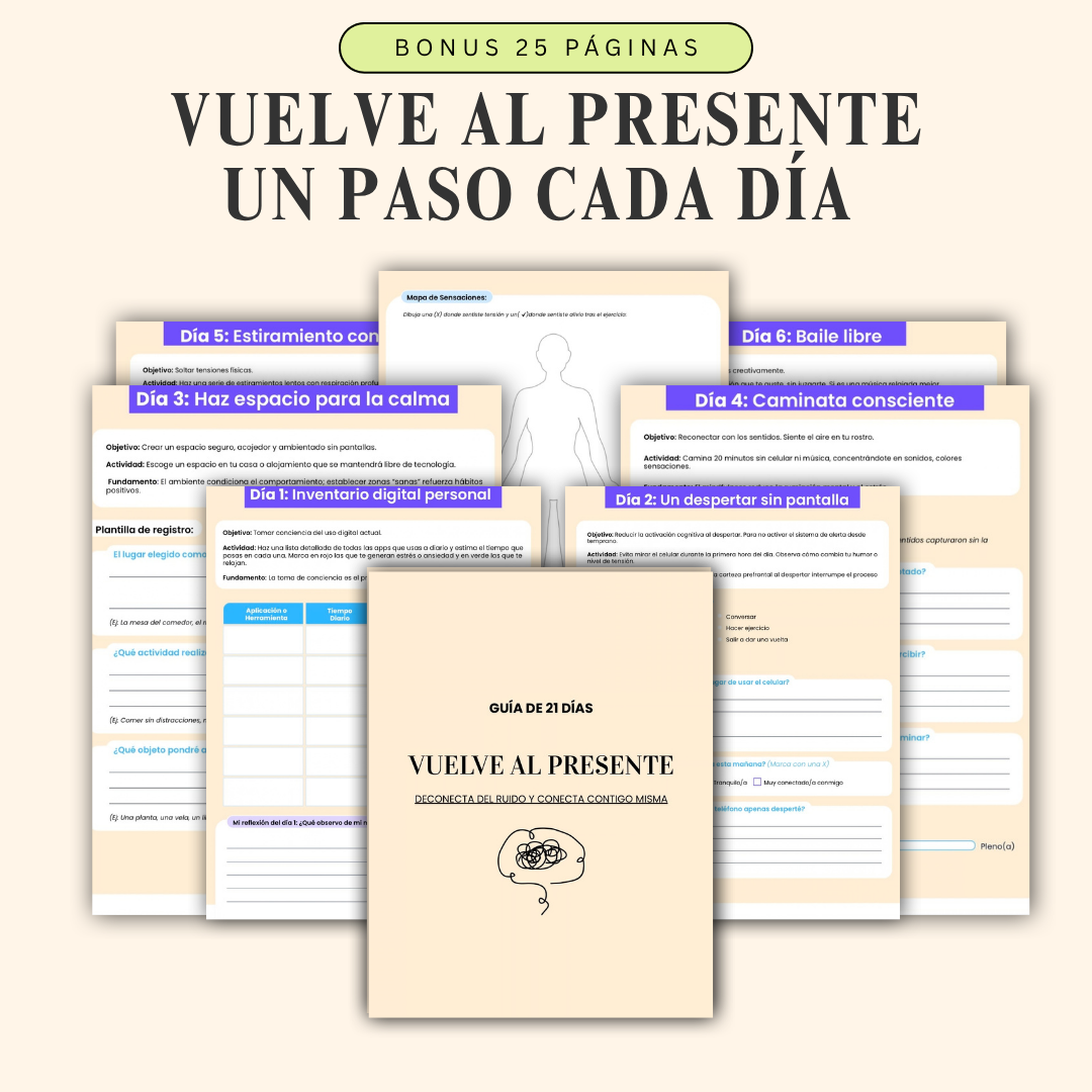 Pack Paz Interior | 21 días para dejar de sobrepensar